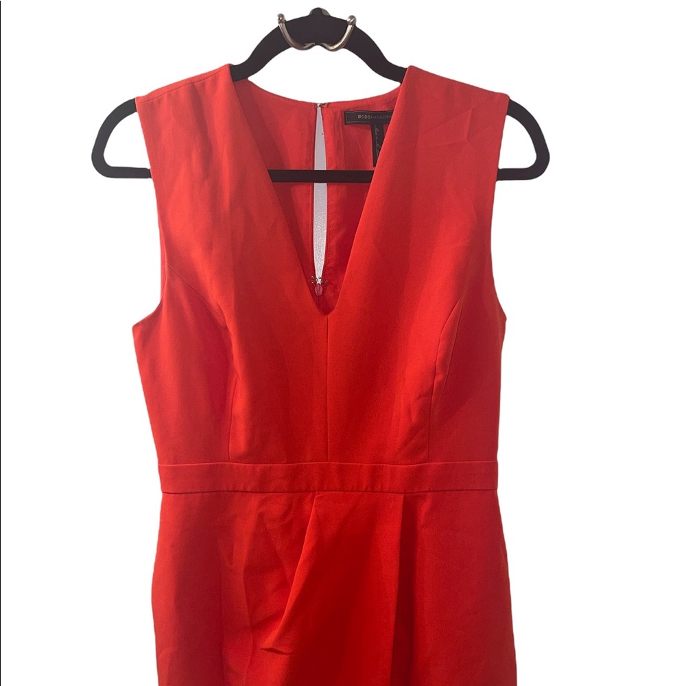 BCBG Max Azria- Red Cocktail Dress. Size 8.